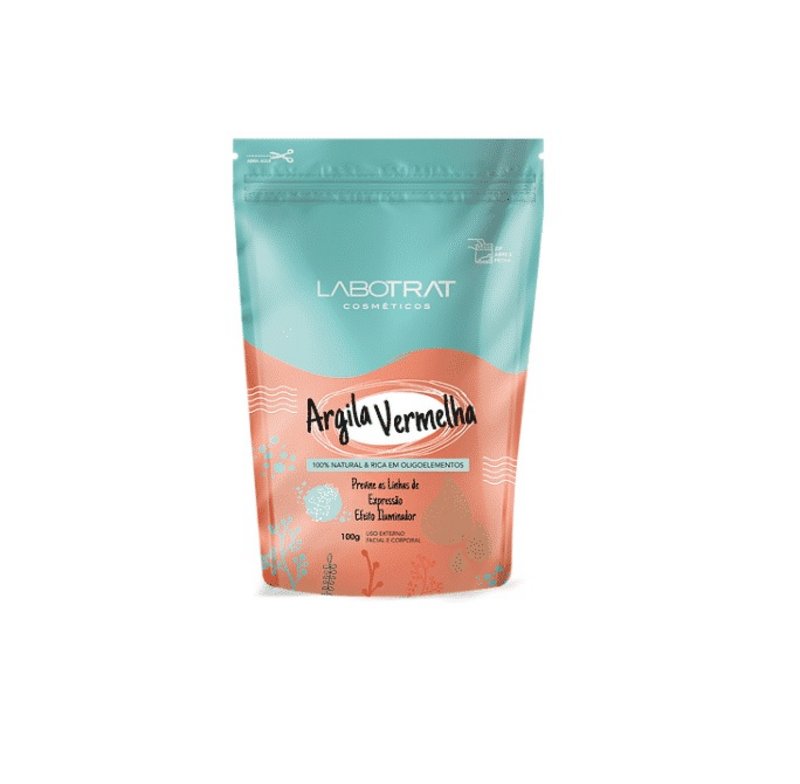 Argila Vermelha Facial e Corporal 100g
