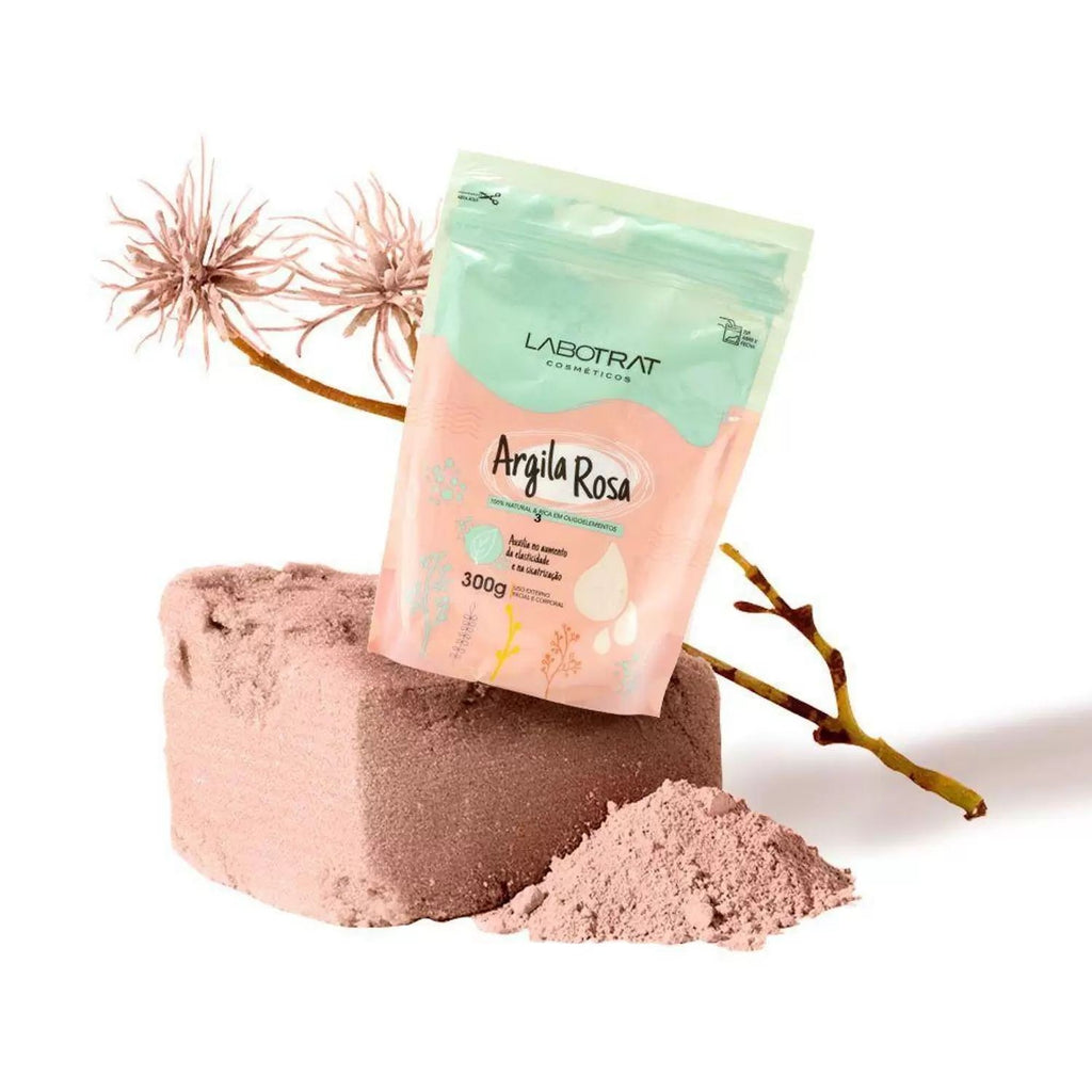 Argila Rosa Facial e Corporal 100g