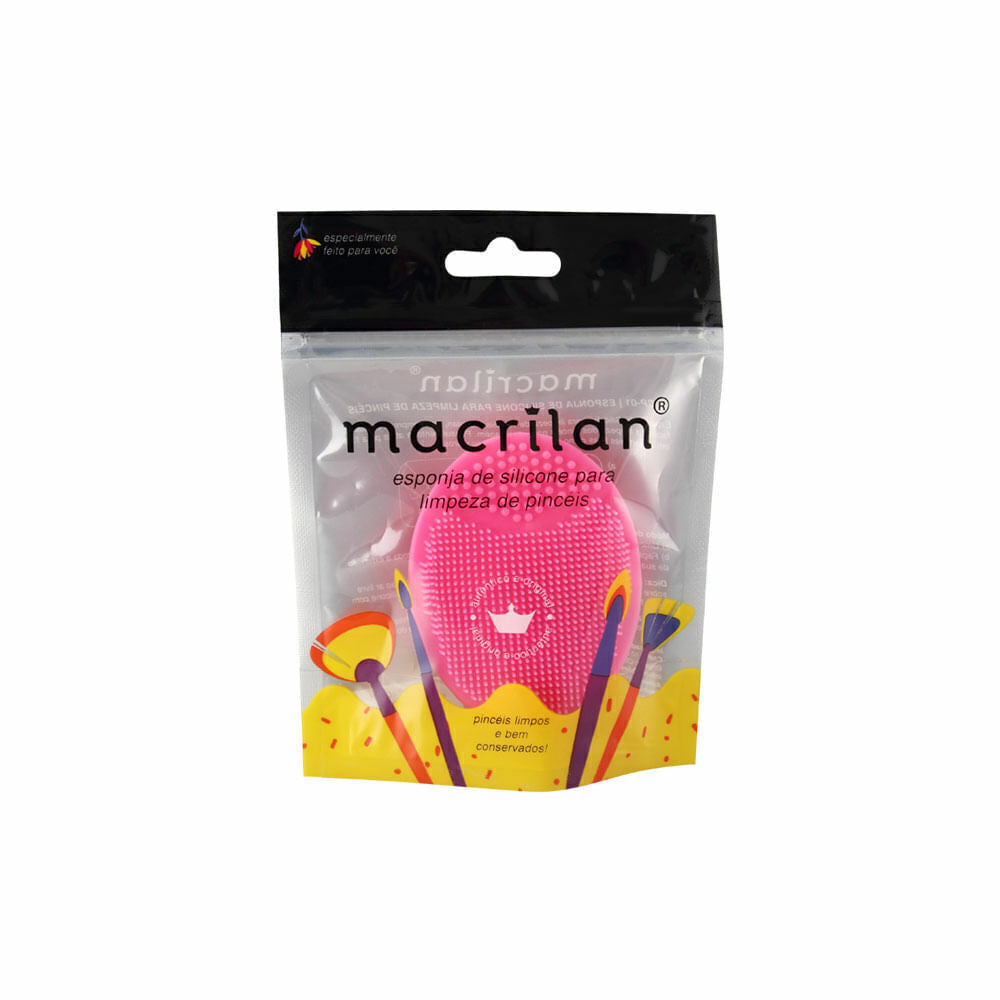 Esponja de Silicone para Limpeza
